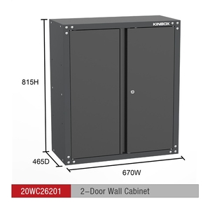 For OEM Customizable Steel <b>Tool</b> <b>Cabinet</b> 2-Door Wall Unit for Home Workshop Garage <b>Storage</b> 20WC26201 3-Shelf Long <b>Tool</b> Chest Set - Product Image 4