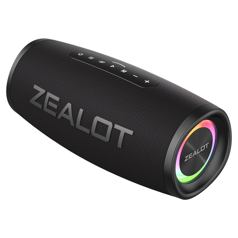 ZEALOT S56 40W 大音量ステレオポータブルワイヤレススピーカー、IP67