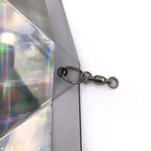 Leurre de pêche à la truite OEM, 14*24cm, planche de plongée en plastique, forme triangulaire, flasher pour la pêche au saumon - Product Image 2