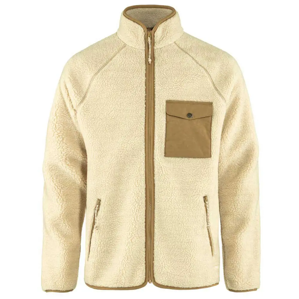 Cálido al aire libre Polar Fleece Multi-color de alta calidad Diseño simple Contraste Color Empalme Diseño Polar Fleece Jacket