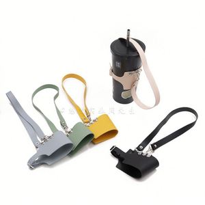 Portavasos portátil negro con asa, organizador, reutilizable, aislado, para tazas de café, botellas de agua, marca Hr Stocked - Product Image 3