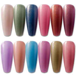 Vernis à ongles en gel LED UV à base d'eau, sans odeur, 15 ml, application en une seule couche, faible MOQ, étiquette privée, végan, écologique, fournitures de salon - Product Image 4