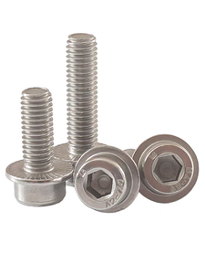 304 SS Perno de brida hexagonal DIN6921 M4 M5 M6 M8 M10 Anti-aflojamiento - Product Image 2