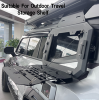 JETOUR Traveller T2 Boîte de rangement pour fenêtre latérale de voiture Fer Noir Protection Rack