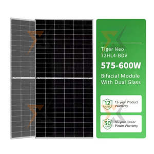 Paneles Solares de 580W 72HL4-BDV, Módulo Fotovoltaico Monocristalino de Media Celda JVT, Embalaje en Palés, 575W-600W 585w 590W 600W, Módulo Polivinílico - Product Image 3