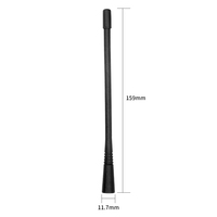 Antenne en caoutchouc 2.4G longue portée, extérieure, omnidirectionnelle, pour routeur, connecteur personnalisable, 5dBi, noire, flexible, verticale, FS-R9