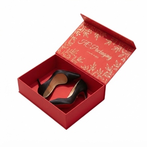 Custom Printing Logo Collapsible Magnetic Gift Box Foldable Rigid Retail Packaging For Clothing Shoes Bags Fashion Brands - Product Image 1
