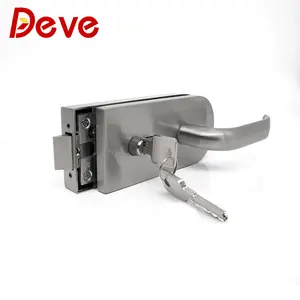 Glass Door Partition Door Lock Lock For Glass Door Cerradura De Puerta Con Llaves