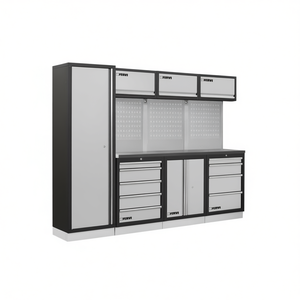 Muebles de Taller Modulares Fervi A008D, Sistema de Almacenamiento de Herramientas con Gabinete de Acero - Product Image 2