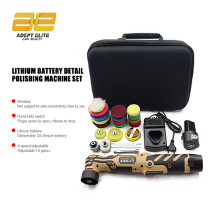 Auto Detailing 2500-6000rpm RO DA Pulidora Mini Cordless Car <strong>Polisher</strong> <strong>Nano</strong> <strong>Polisher</strong> - Product Image 6