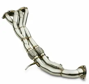 Kualitas Tinggi UNILITE SS304 EXHAUST MANIFOLD HEADER untuk H * ONDA CI * VIC FN2 07-11 TYPE R K20