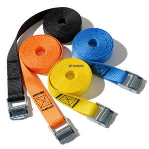 Correa de Amarre con Hebilla de Leva de Poliéster Resistente de 25 mm (1 pulgada) - Correas de Amarre con Trinquete para Control de Carga - Product Image 1