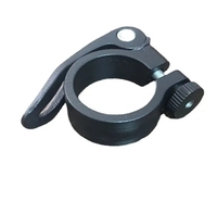 Collier de Selle de Vélo en Alliage d'Aluminium, Collier de Selle à Libération Rapide, Couleur Personnalisable, Accessoires de Vélo