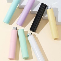 Flacon de parfum en verre personnalisé, atomiseur de parfum rechargeable en cuir de luxe, flacon de voyage portable, 10 ml