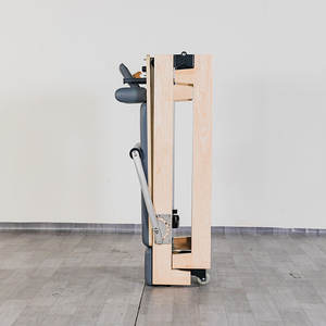 Портативная складная деревянная скамья для пилатеса, легкая и устойчивая, простая в сборке, идеальна для домашних тренировок - Product Image 2