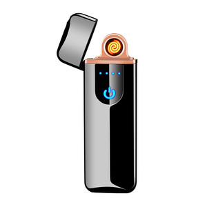 Bobina de calefacción colorida con sensor táctil, mechero electrónico USB, encendedor de cigarrillos recargable - Product Image 2