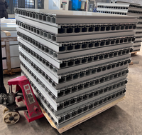Profils d'extrusion en aluminium RD Alu Custom 6063 pour boîtiers de porte, traitement de découpe et pliage, automatisation CNC, tempérage T3-T8, fabricant