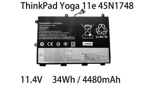 OEM fabbrica sostituzione 45 n1750 batteria per Lenovo Thinkpad Yoga 11e 7.4V 4600mah/34wh in magazzino! - Product Image 3