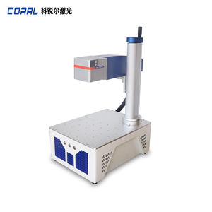 HG-ZM-A-D20 Máquina de grabado láser de fibra 3D de escritorio Max Raycus JPT para grabado profundo en aluminio, acero inoxidable, Mopa, metal de <span class=keywords><strong>color</strong></span> y acero - Product Image 1