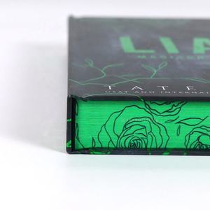 Impresión de Libros Personalizados OEM, Publicación de Novelas de Tapa Dura, Cubierta con Lámina Láser, Edición Especial, Bordes Pintados - Product Image 3