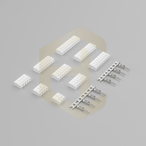 موصلات نحاسية HC-SAN-T بخطوة 2.0 مم لتوصيل الأسلاك باللوحات الإلكترونية - Product Image 1