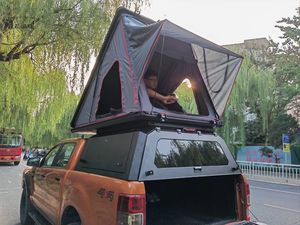 <span class=keywords><strong>Tente</strong></span> <span class=keywords><strong>de</strong></span> <span class=keywords><strong>toit</strong></span> <span class=keywords><strong>de</strong></span> niveau supérieur avec <span class=keywords><strong>tente</strong></span> <span class=keywords><strong>de</strong></span> ramassage Camper Shell pour Hilux Ranger <span class=keywords><strong>Navara</strong></span> D-Max Triton - Product Image 5