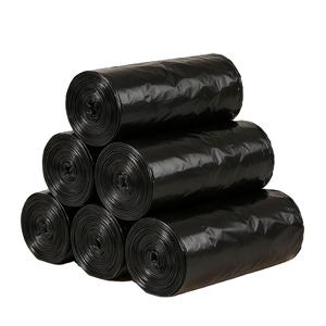 Sacs poubelles Huamaohengchun, 22 pièces, sacs poubelles avec poignées, non parfumés, sacs poubelles noirs pour salle de bain, cuisine, chambre et salon - Product Image 1