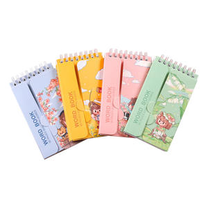 Bloc de Notas con Bolsillo, Hojas Sueltas Adhesivas, Páginas Gruesas, <span class=keywords><strong>Libro</strong></span> de Palabras en Inglés, Diseño de Dibujos Animados, Notas de <span class=keywords><strong>Dopamina</strong></span> - Product Image 1