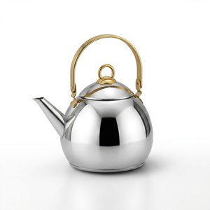 Potable Eco-Friendly Stainless Steel <strong>Kettle</strong> <strong>for</strong> Boiling Water with Pot Cover <strong>for</strong> Hotels <strong>for</strong> <strong>Gas</strong> Induction Cookers Stylish Design - Product Image 1
