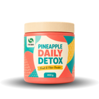 Poudre de fibres végétales à saveur d'ananas, complément nutritionnel quotidien, formule personnalisée, service OEM ODM, marque privée