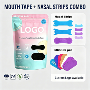 Tiras Nasales Profesionales Anti Ronquidos para Dormir Mejor, Solución para el Alivio del Ronquido, Soporte para el Flujo de Aire Nocturno, Marca Privada - Product Image 1