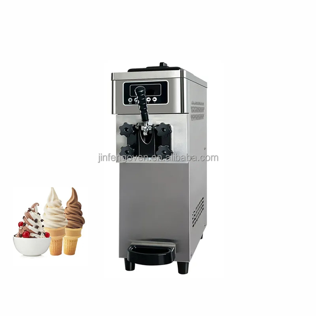 Single Flavor Industrial Ice Cream Vending Machine for Summer Made with Fruit and Milk Ingredients