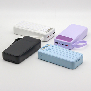 Banco de Energía Portátil de Alta Capacidad de 20000 mAh con Diseño de Cordón, 4 Cables Integrados y Carga Rápida PD de 22.5 W - Product Image 5