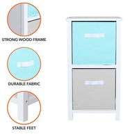 Table d'appoint pour enfants, armoire en tissu, commode en tissu, commode à tiroirs en tissu