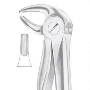 Figura. 14 Pinzas de Extracción Dental Manuales de Acero Inoxidable de Alemania, Instrumentos Dentales de Diferentes Tamaños SIGAL MEDCO SM-EF-019 CE - Product Image 1