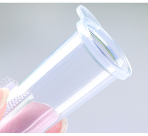 <span class=keywords><strong>Brosse</strong></span> à dents pour bébé en silicone réutilisable en gros, <span class=keywords><strong>brosse</strong></span> à doigts en silicone avec boîte en plastique - Product Image 4