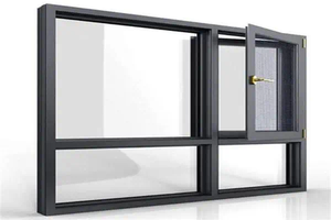 Fenêtre à battant en aluminium, prix de gros direct usine, commande en gros, ouverture vers l'extérieur - Product Image 2