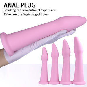 Grand plug <span class=keywords><strong>anal</strong></span> irrégulier robuste pour hommes et femmes, jouet de masturbation, masseur, jouet sexuel pour fisting et expansion externe - Product Image 3