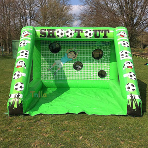 Jeu gonflable interactif personnalisé pour l'extérieur, jeu <span class=keywords><strong>de</strong></span> tir au football gonflable pour équipes, jeu <span class=keywords><strong>de</strong></span> tir sur cible <span class=keywords><strong>de</strong></span> but <span class=keywords><strong>de</strong></span> football - Product Image 1