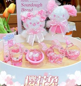 2024 New Cartoon Pendant Custom Keyrings Snowflake Sakura Sequins Promotional Backpack Oil <b>Floating</b> Liquid Acrylic Keychain - Product Image 2