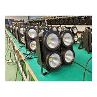 Projecteur de lumière de scène à LED COB RGB 4 yeux, contrôlé à distance par DMX, pour concerts, DJ et spectacles en direct