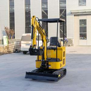 Mini Excavadora Agrícola Profesional Pequeña con Motor y Componentes Principales, Excavadora de Orugas en Venta - Product Image 2