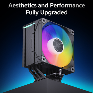 Snowman chơi game CPU Cooler với tích hợp màn hình nhiệt độ hiệu suất cao làm mát với RGB - Product Image 2