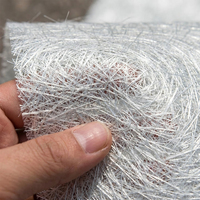Tapis de fibres de verre hachées en émulsion 450 g/m² pour l'infusion de résine dans les nacelles d'éoliennes