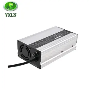 Factory 75ah to 150ah lithium / lead acid 24V 18A battery charger for electric scissor lift table aerial working platform