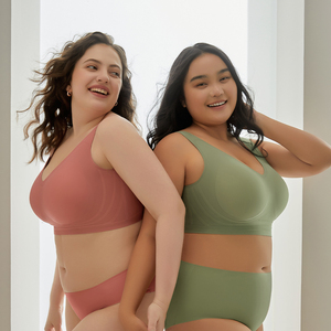 Bán chạy nhất không dây đầy đủ-cup <span class=keywords><strong>bra</strong></span> cho phụ nữ-mềm hỗ trợ chống chảy xệ liền mạch tăng cường thể thao đã sẵn sàng & Cộng với kích thước - Product Image 2