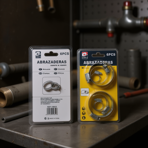 Abrazadera Sinfin Pipe Clamps 6Pcs 18x36x57mm For Plumbing Hoses - Product Image 3