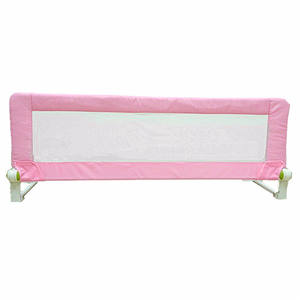 <span class=keywords><strong>Barrière</strong></span> <span class=keywords><strong>de</strong></span> <span class=keywords><strong>lit</strong></span> pliable en métal pour bébé, <span class=keywords><strong>barrière</strong></span> <span class=keywords><strong>de</strong></span> <span class=keywords><strong>lit</strong></span> pour tout-petit, système <span class=keywords><strong>de</strong></span> verrouillage double anti-accrochage, certifiée EN71, convient à toutes les tailles - Product Image 4