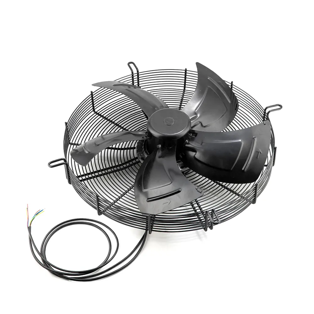 Ventilatore assiale di ventilazione industriale del motore di 500mm EC 230V/380V ventola di raffreddamento assiale di scarico della lama di plastica