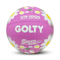 GOLTY VR-1005 Taille 5 Poids 260-280G et Circonférence 650-670MM avec Ballon de Volleyball Professionnel en Caoutchouc de Grande Taille